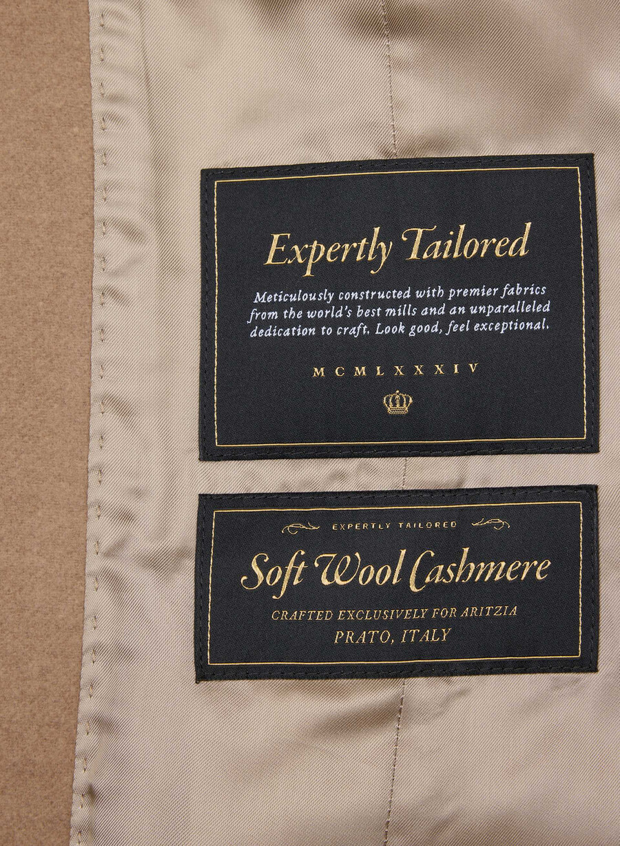 il cappotto connor - morbido cashmere di lana saville