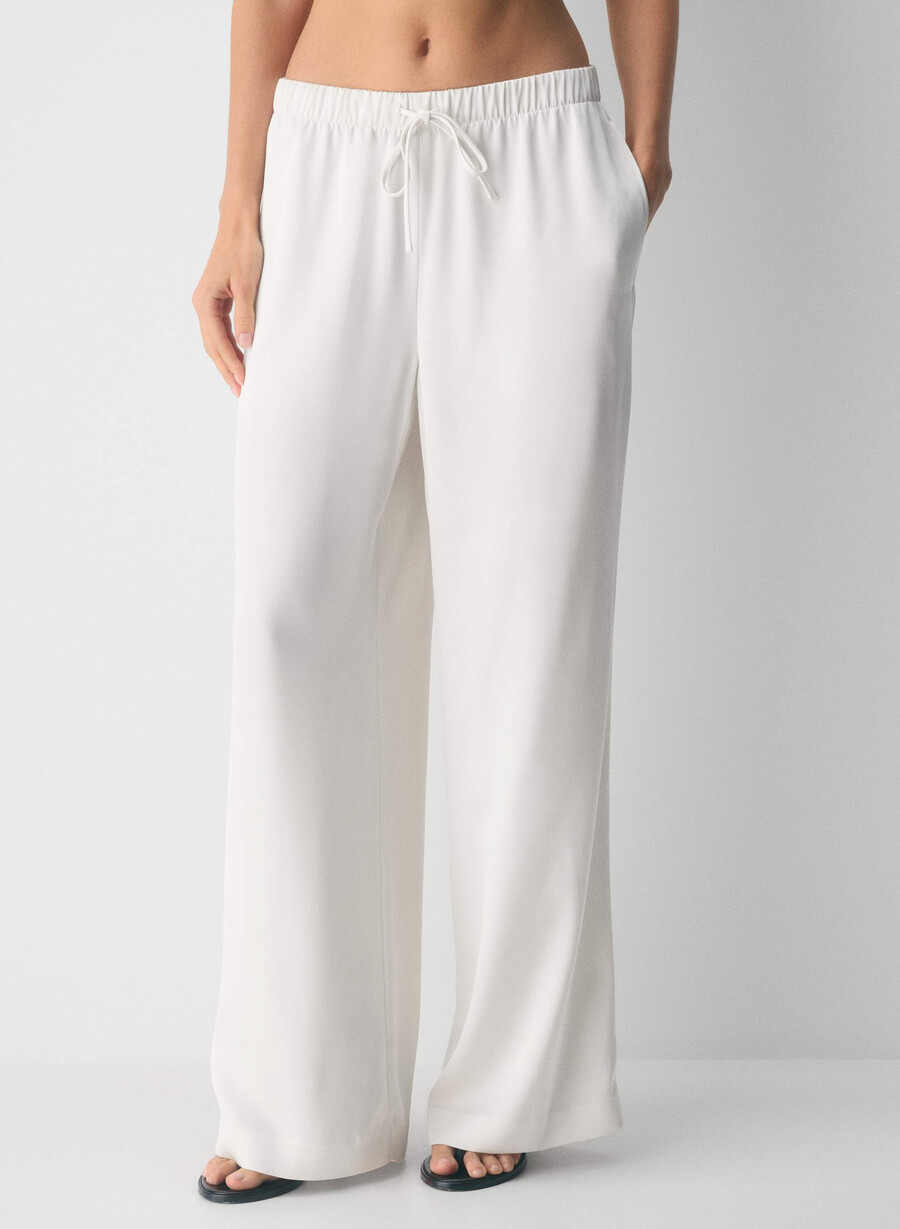 the lodge pant - satin light birch