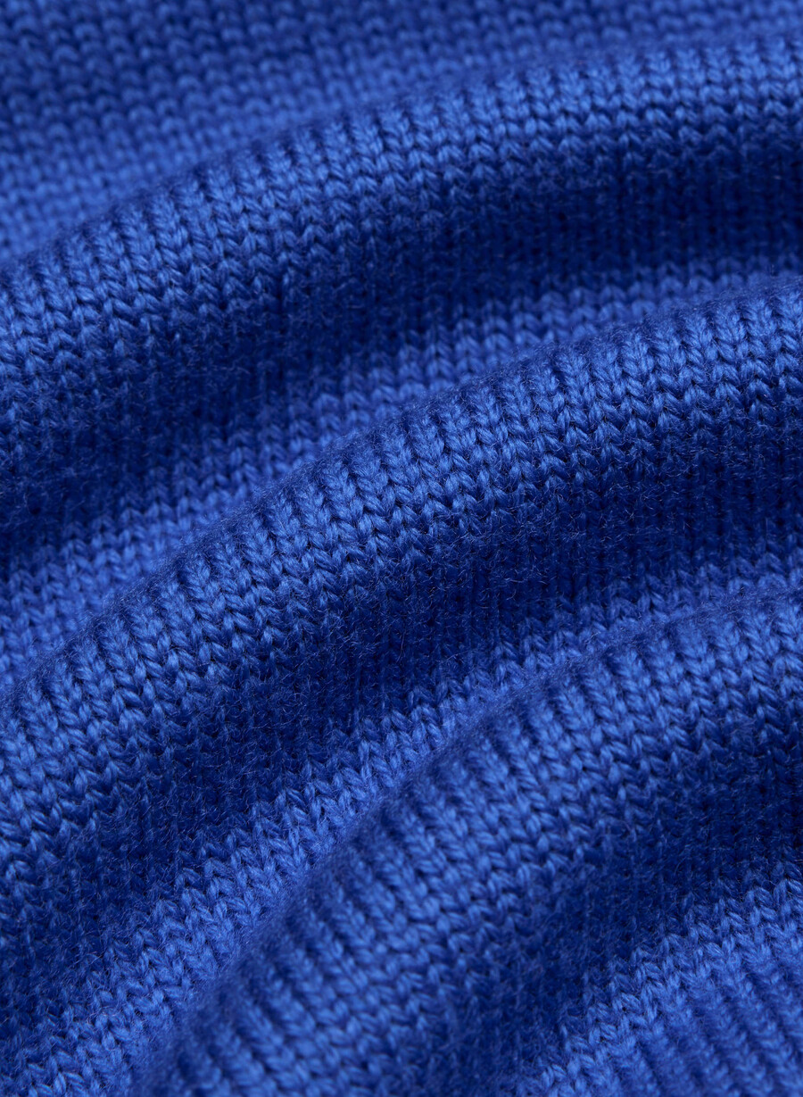 maglione essential merino wool view jazz blue
