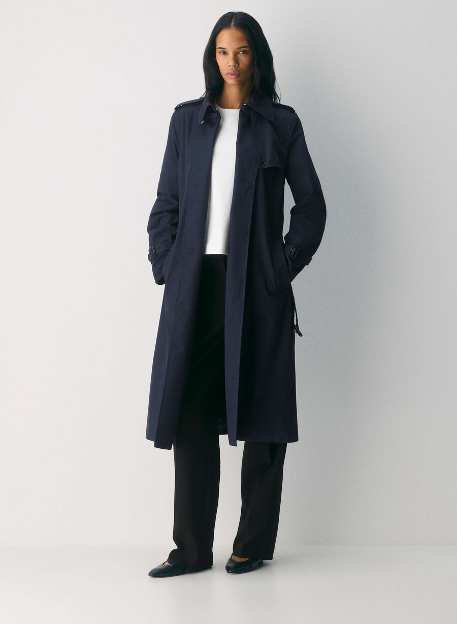 il trench finch - city twill admiral