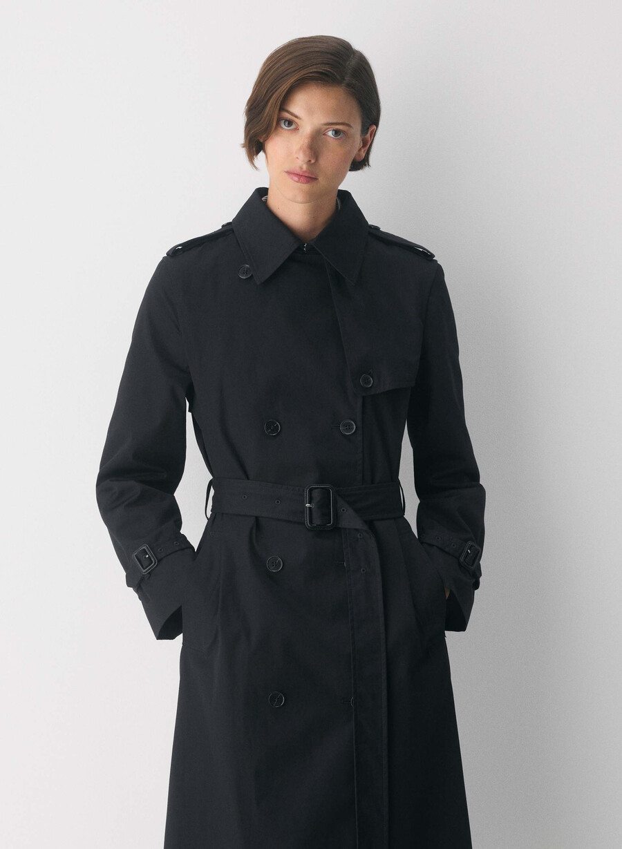 trench the finch - city twill nero