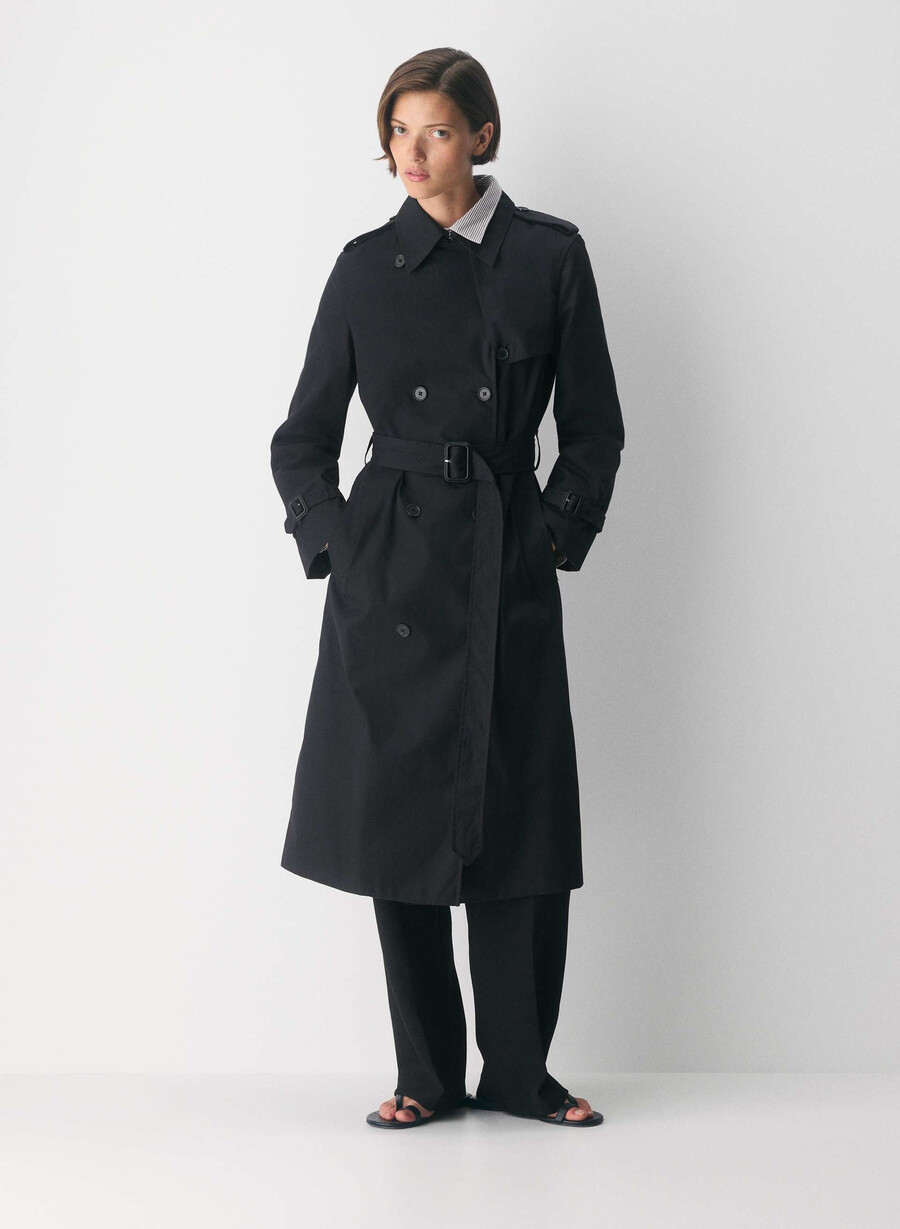 trench the finch - city twill nero