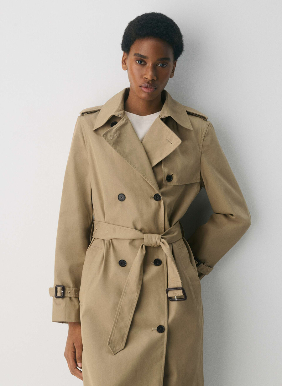 trench the finch - city twill wicker tan