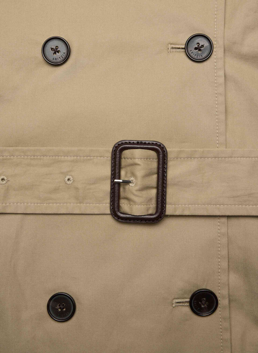 trench the finch - city twill wicker tan