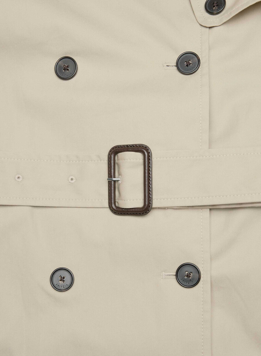 trench the finch - city twill marcona beige