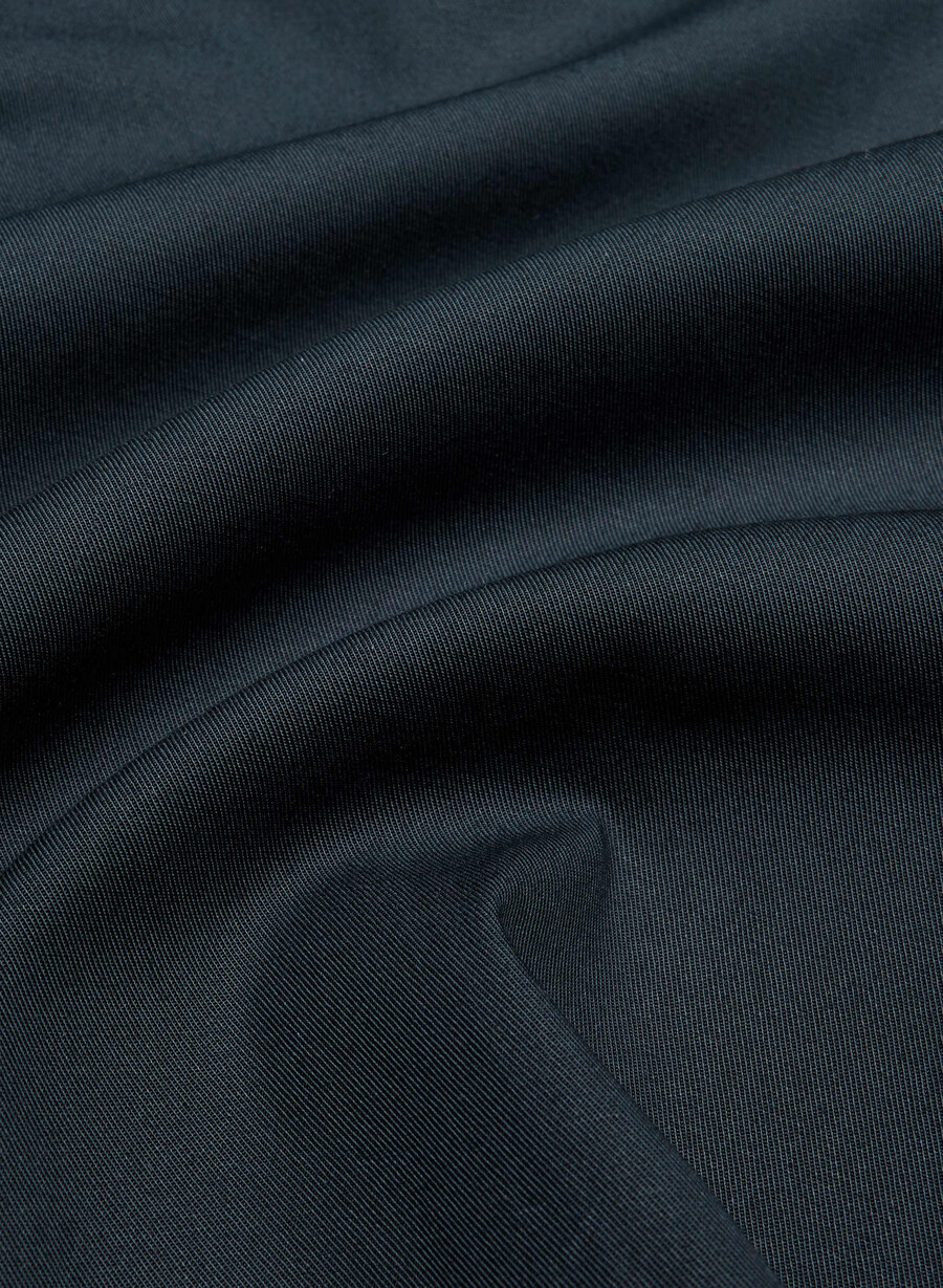 nuovo trench medio the finch - city twill dreaming blue