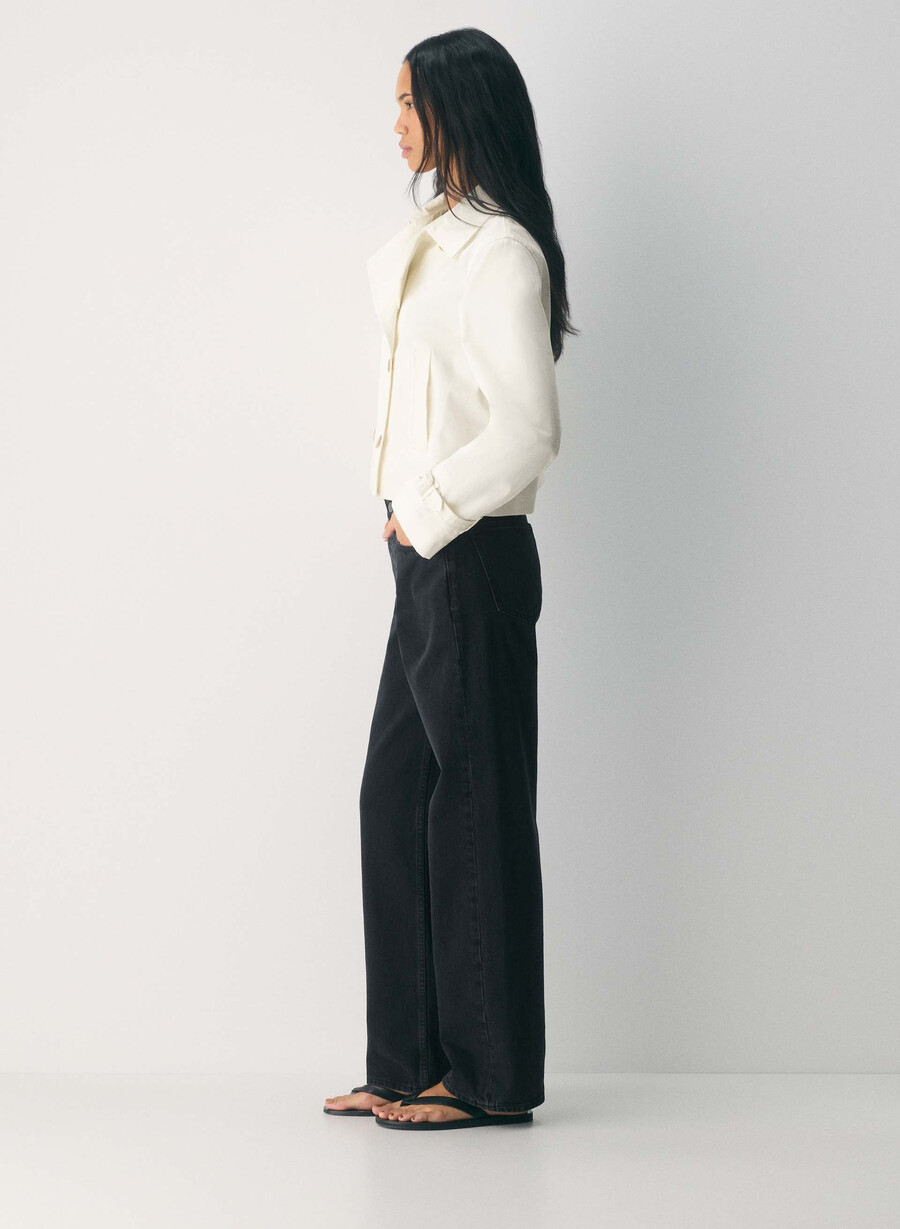 trench coat the esquire - city twill light birch