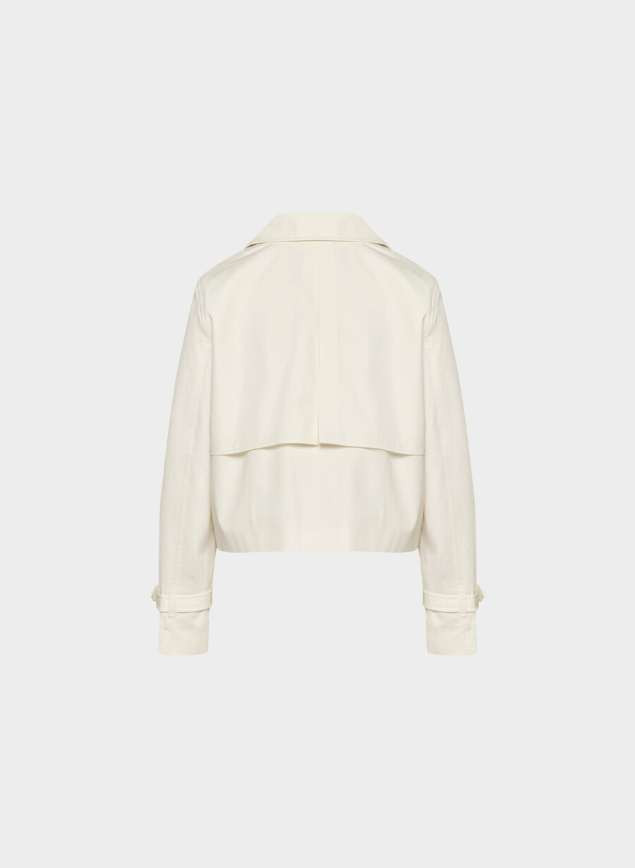 trench coat the esquire - city twill light birch