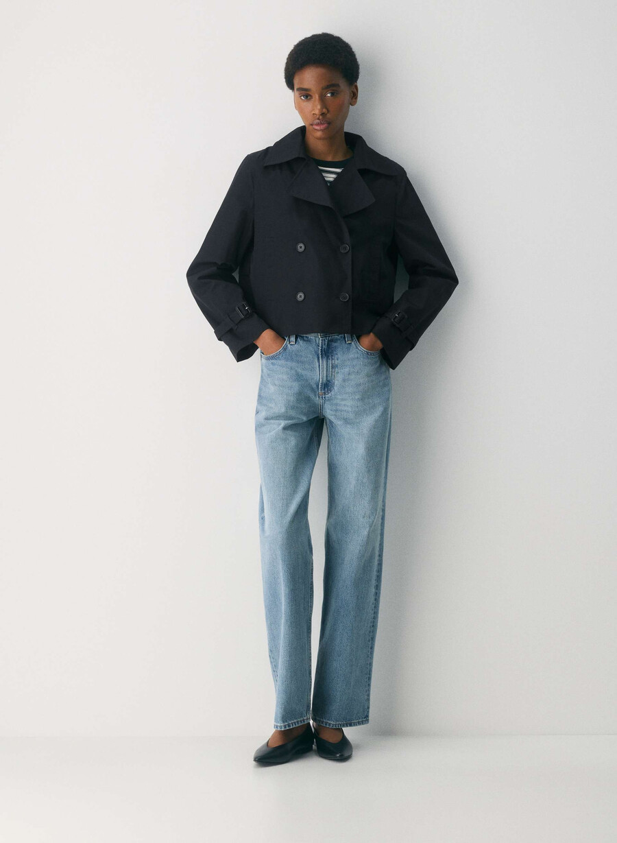 trench the esquire - city twill nero