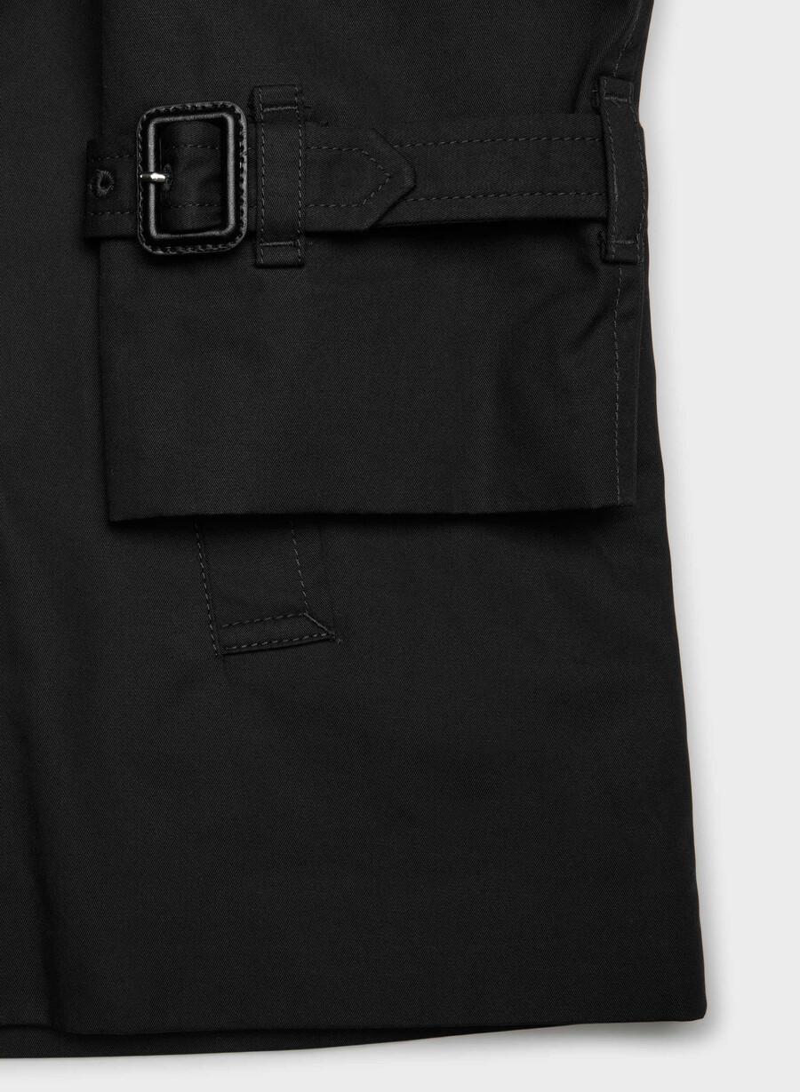 trench the esquire - city twill nero
