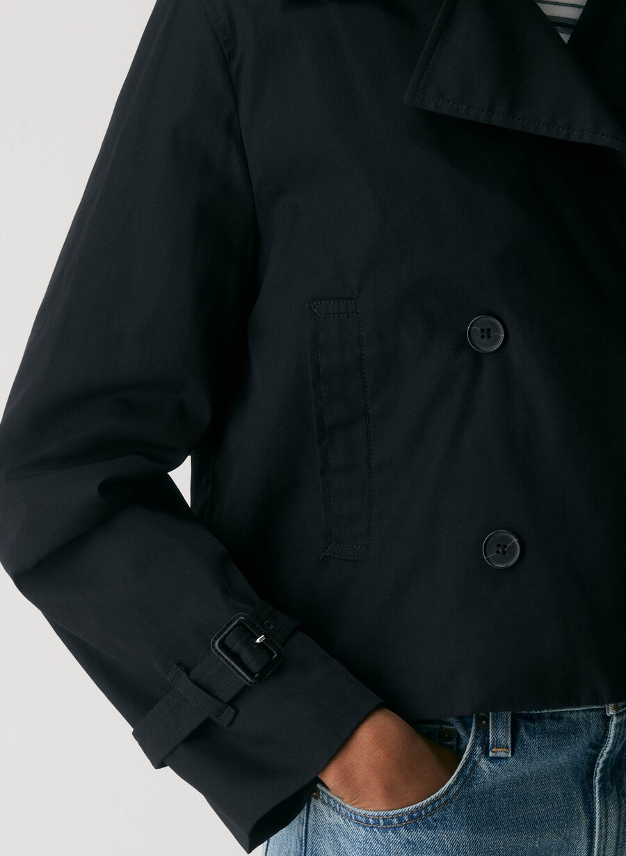 trench the esquire - city twill nero