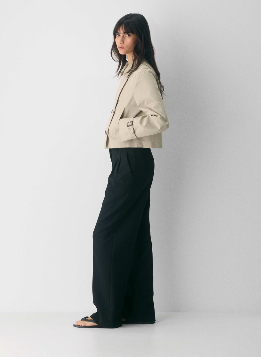 trench coat the esquire - city twill marcona beige