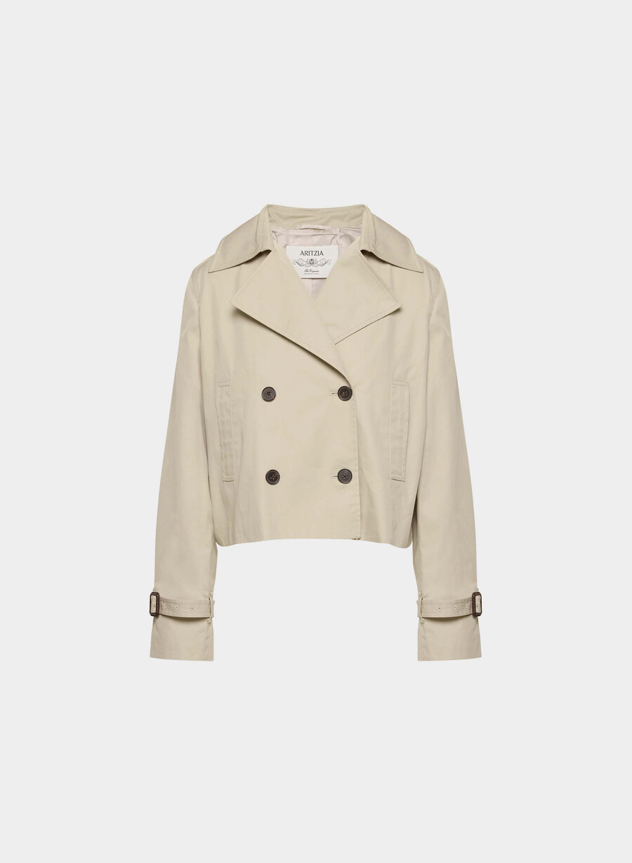trench coat the esquire - city twill marcona beige