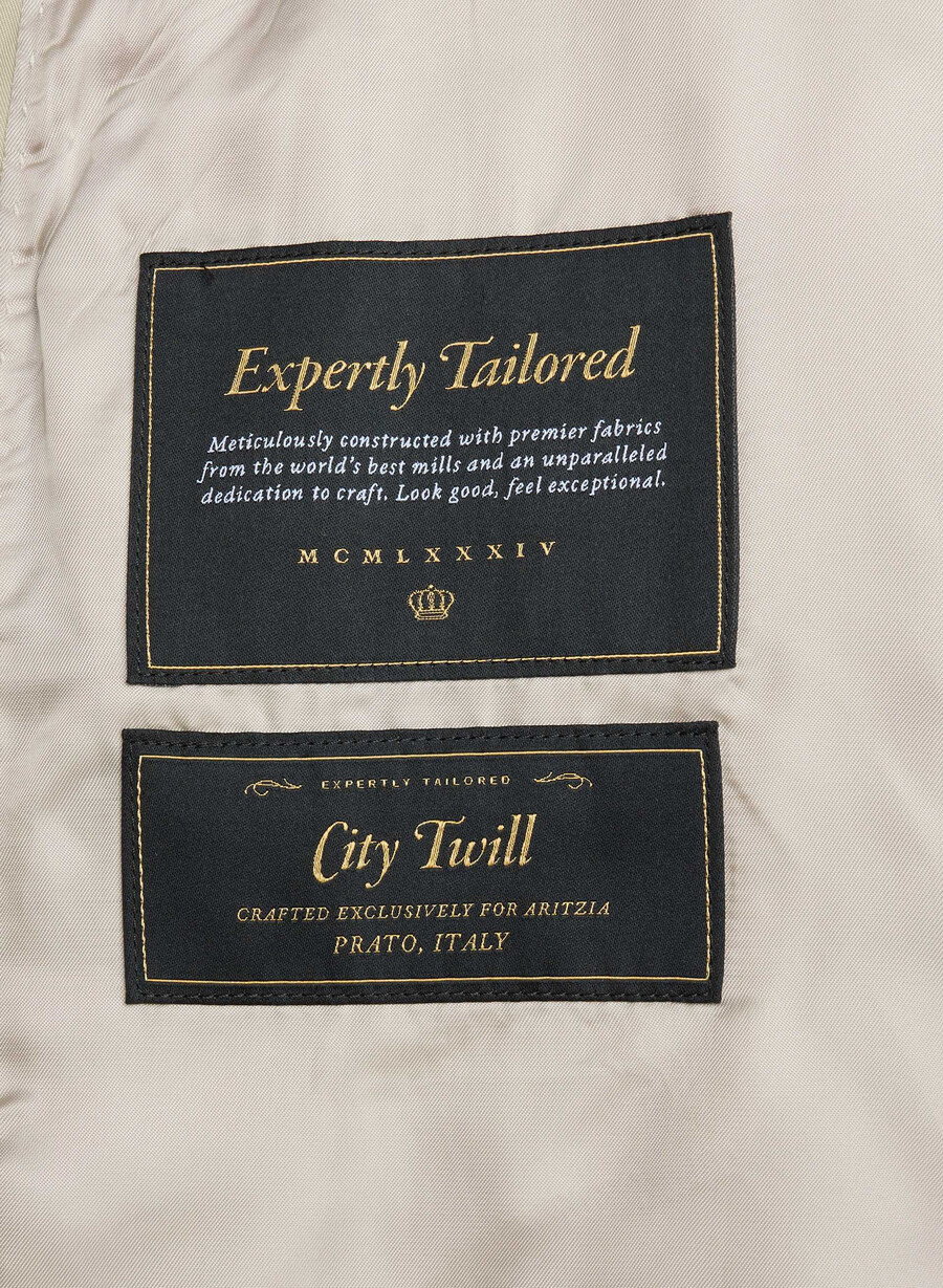 trench coat the esquire - city twill marcona beige