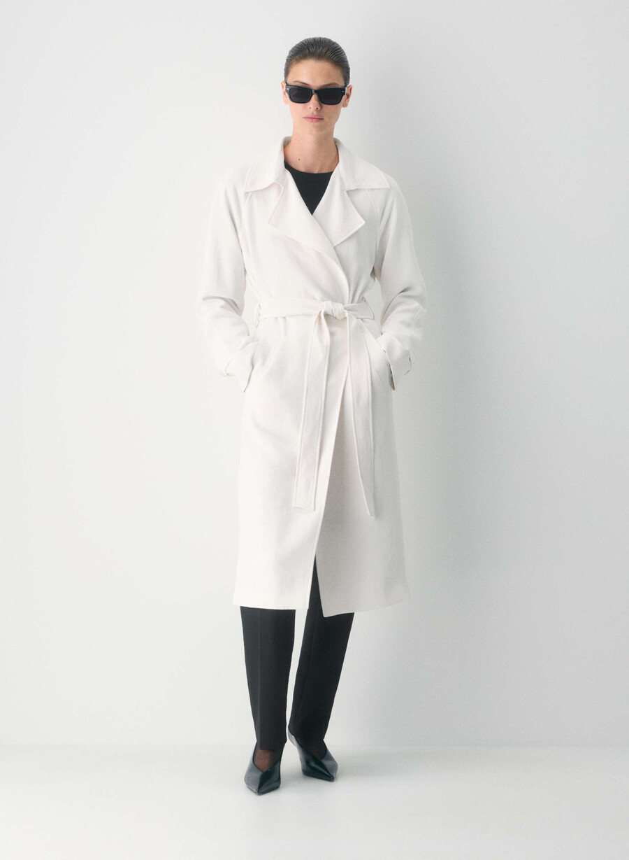 il trench splendor - crepette light birch
