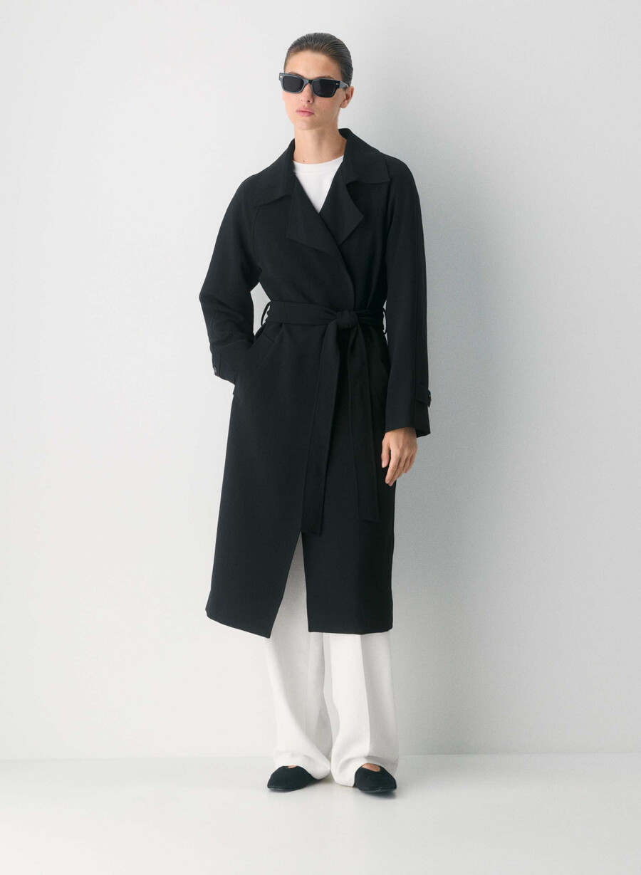 il trench splendor - crepette nero