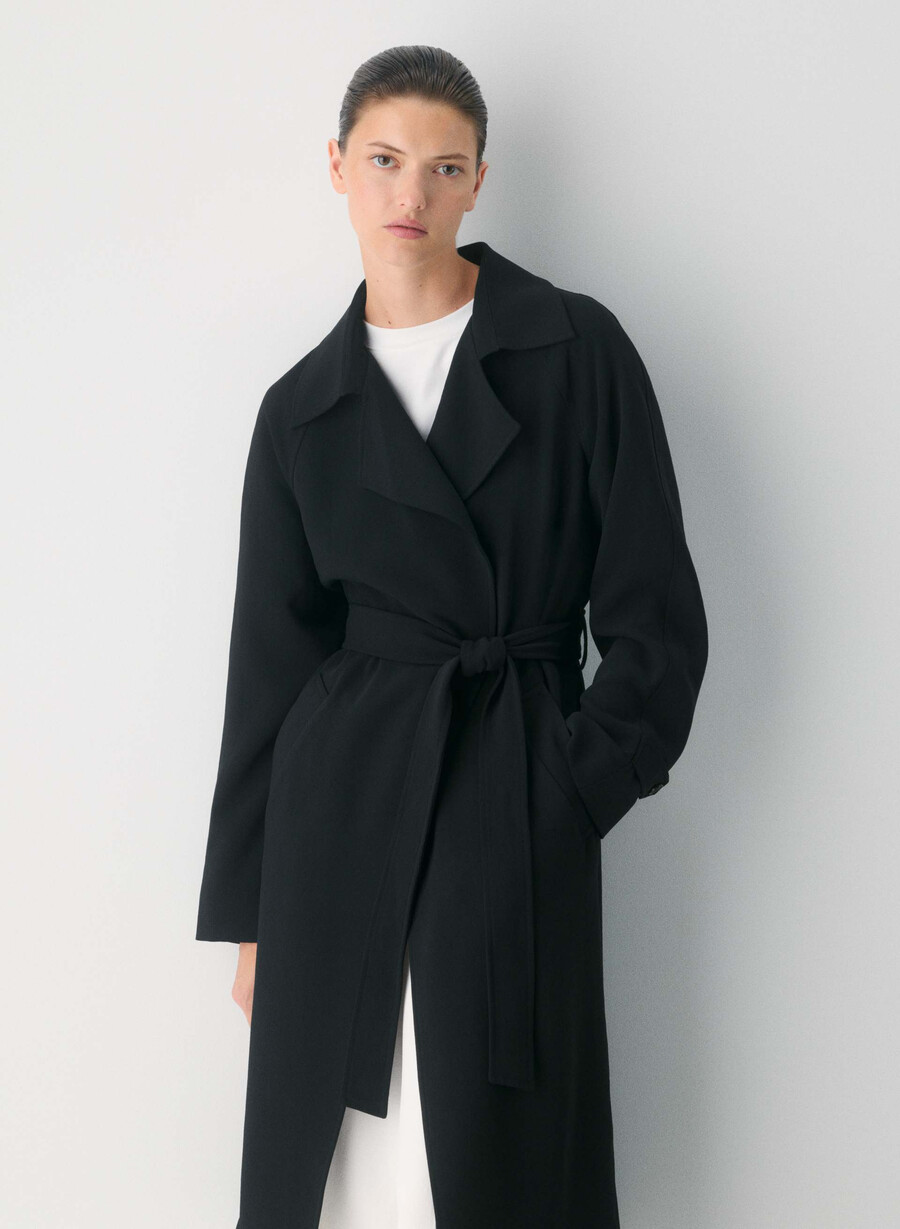 il trench splendor - crepette nero