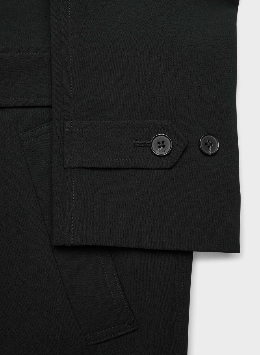 il trench splendor - crepette nero