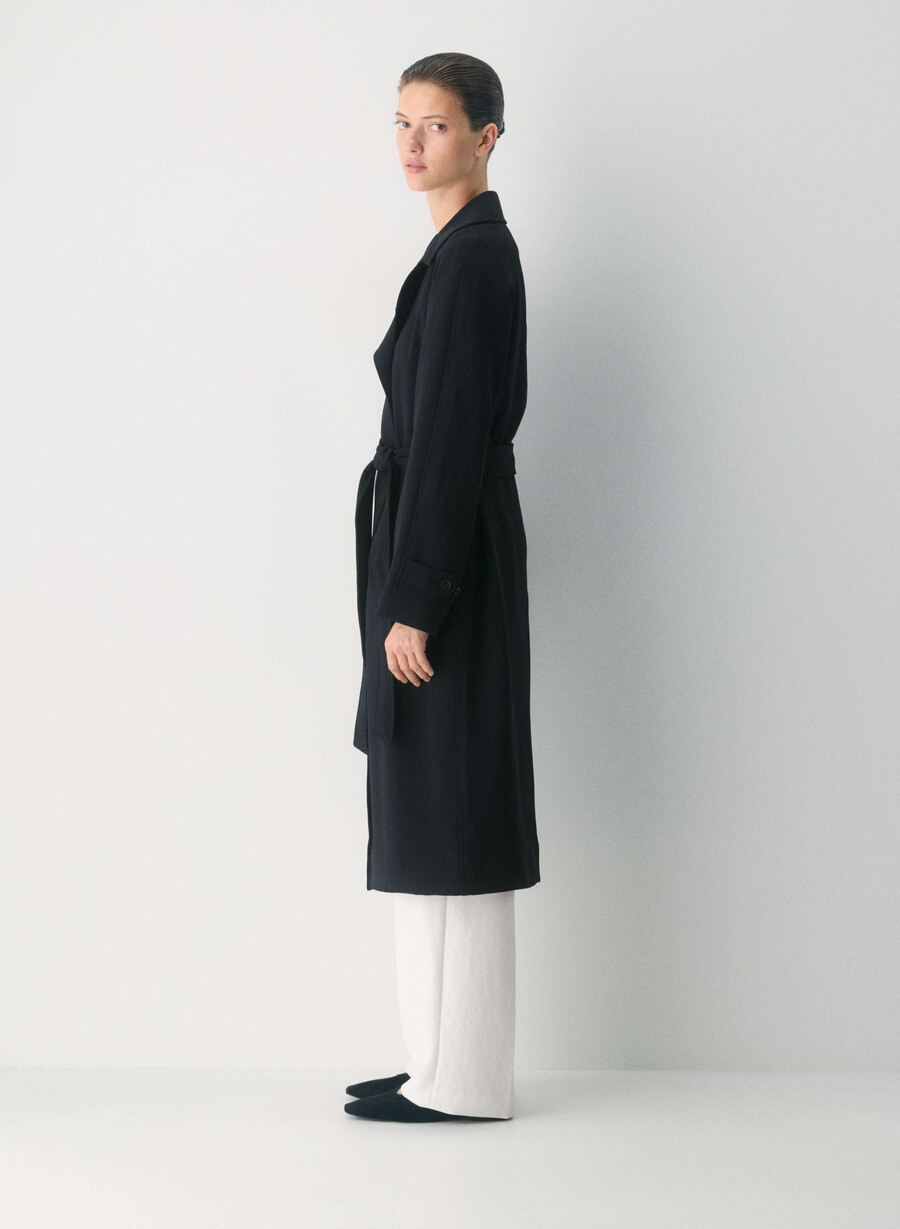 il trench splendor - crepette nero