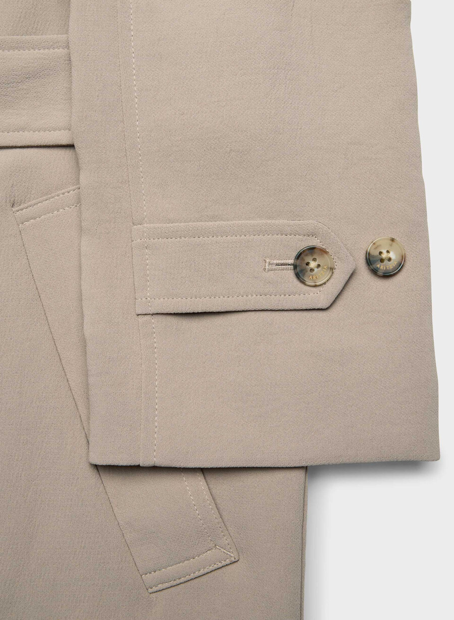 il trench splendor - crepette nomad taupe