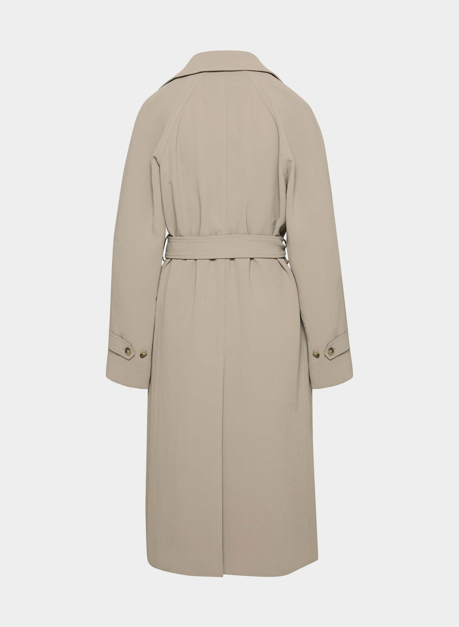 il trench splendor - crepette nomad taupe