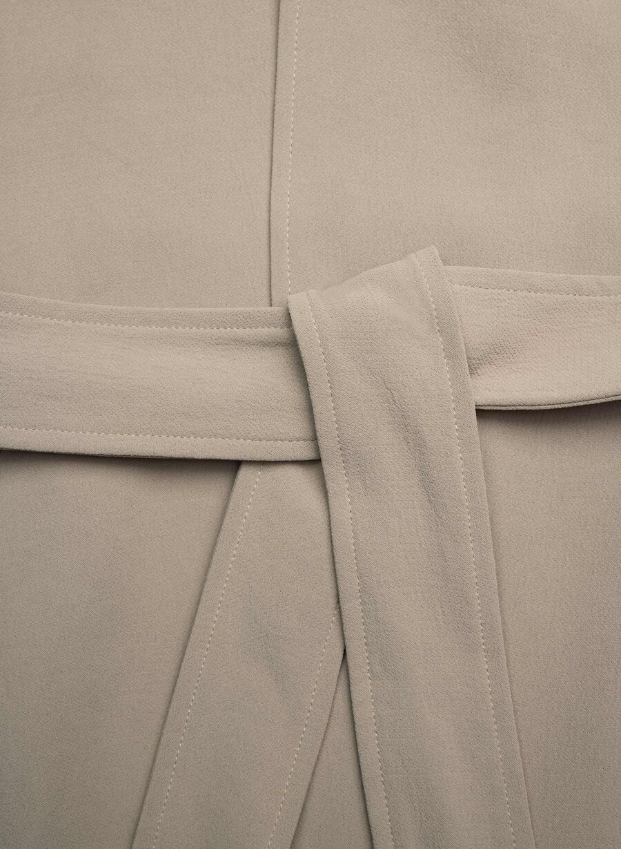 il trench splendor - crepette nomad taupe