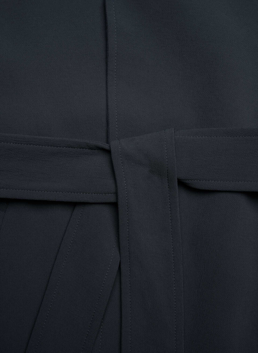 il trench splendor - crepette dark navy