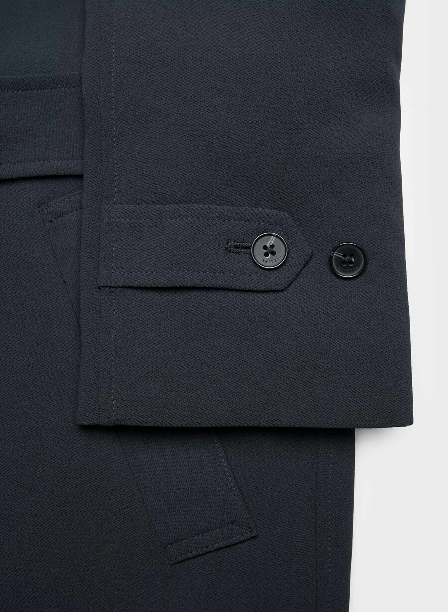 il trench splendor - crepette dark navy