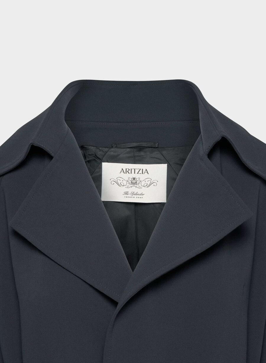 il trench splendor - crepette dark navy