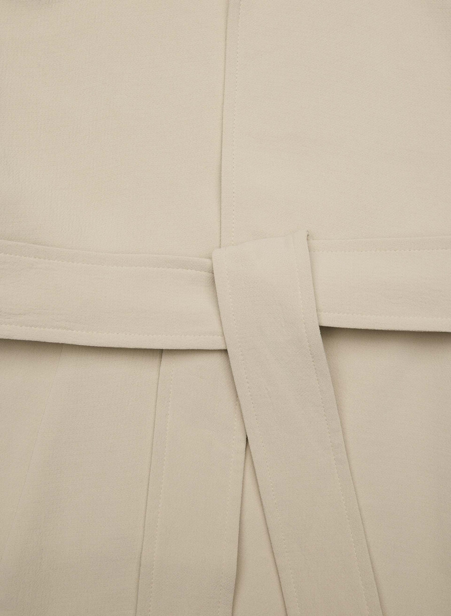 il trench splendor - crepette marcona beige