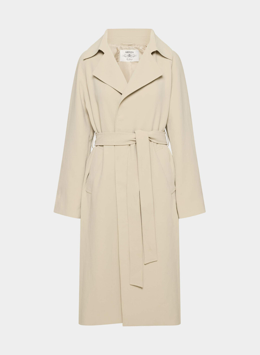 il trench splendor - crepette marcona beige