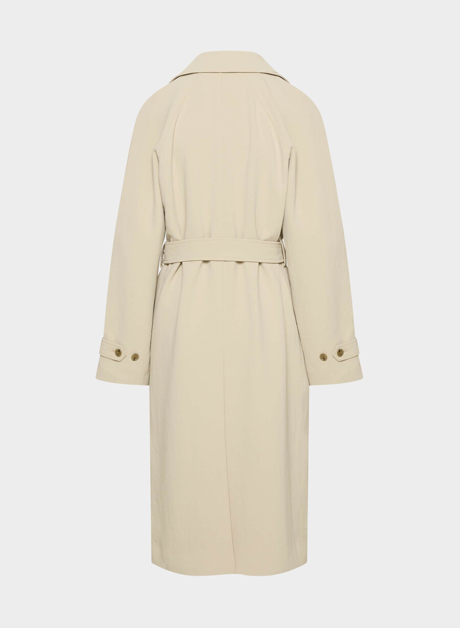 il trench splendor - crepette marcona beige