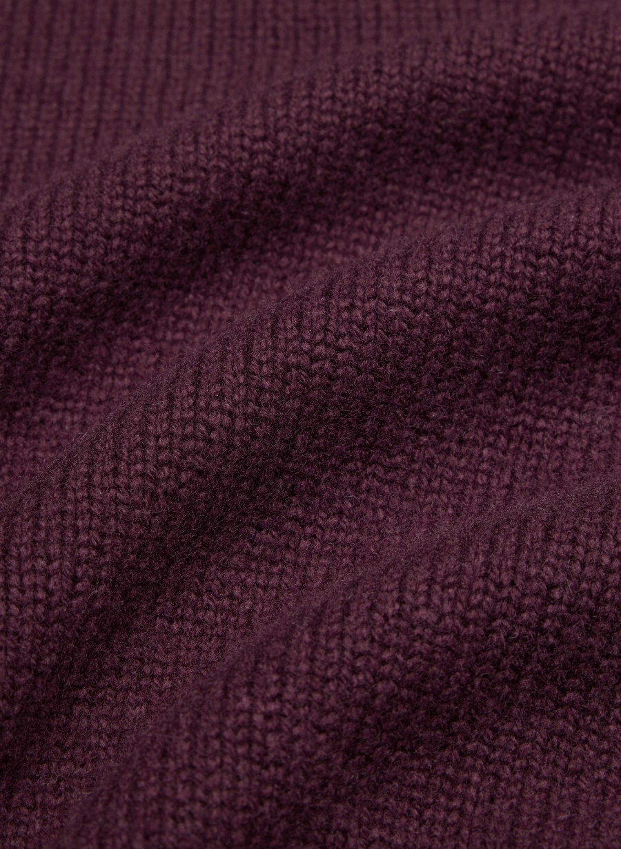 maglione girocollo finney blu francese