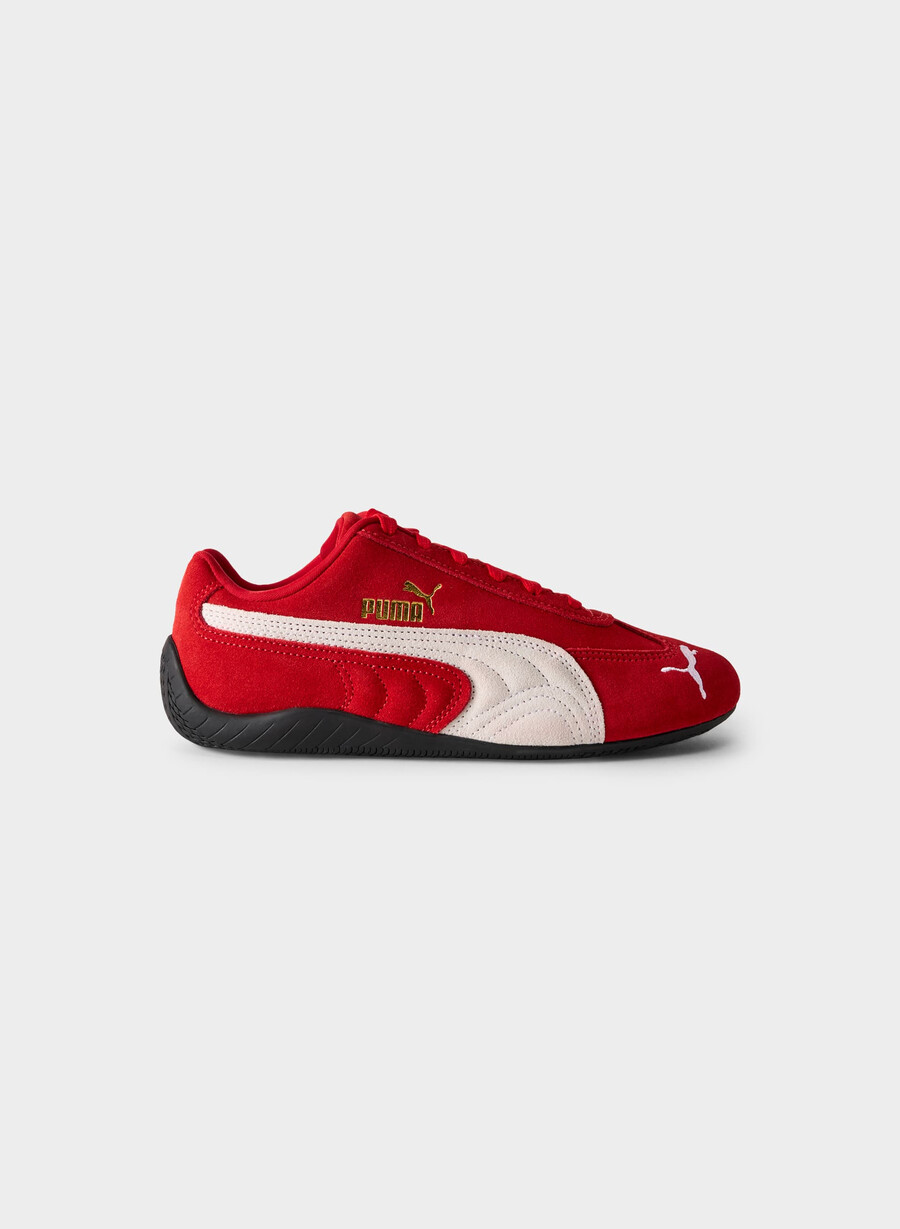 puma speedcat rossobianco