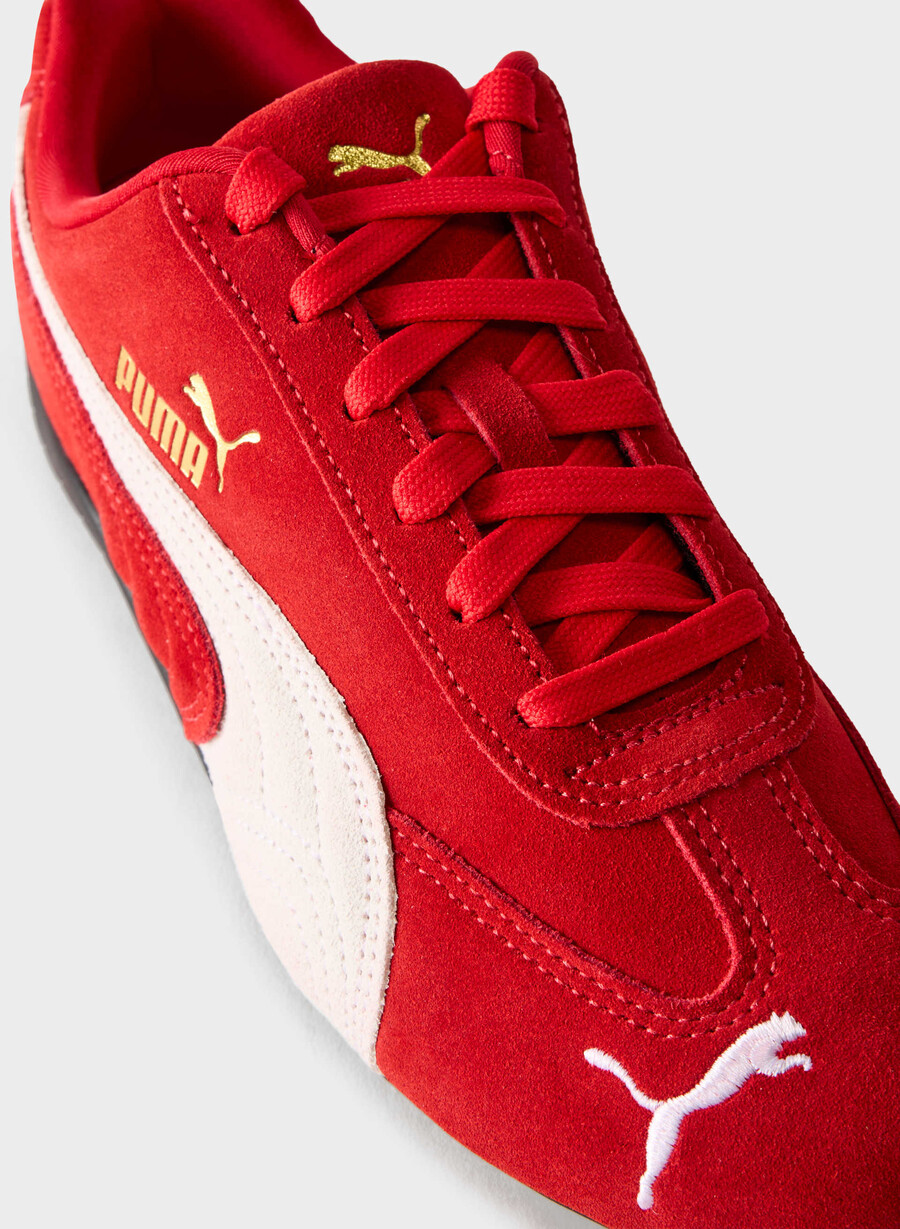 puma speedcat rossobianco