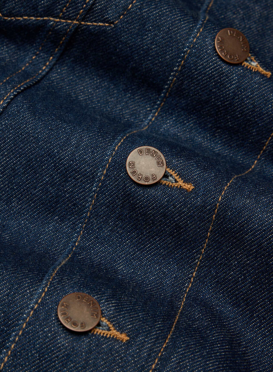 giacca in denim winona denim forum no-stress indg dk bl