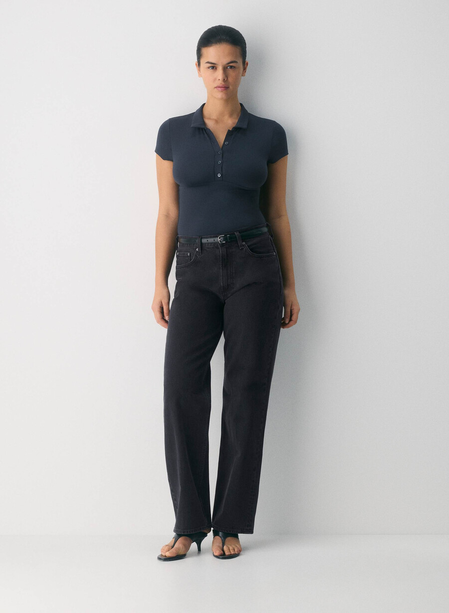 maglietta polo originale contour flyer dark navy