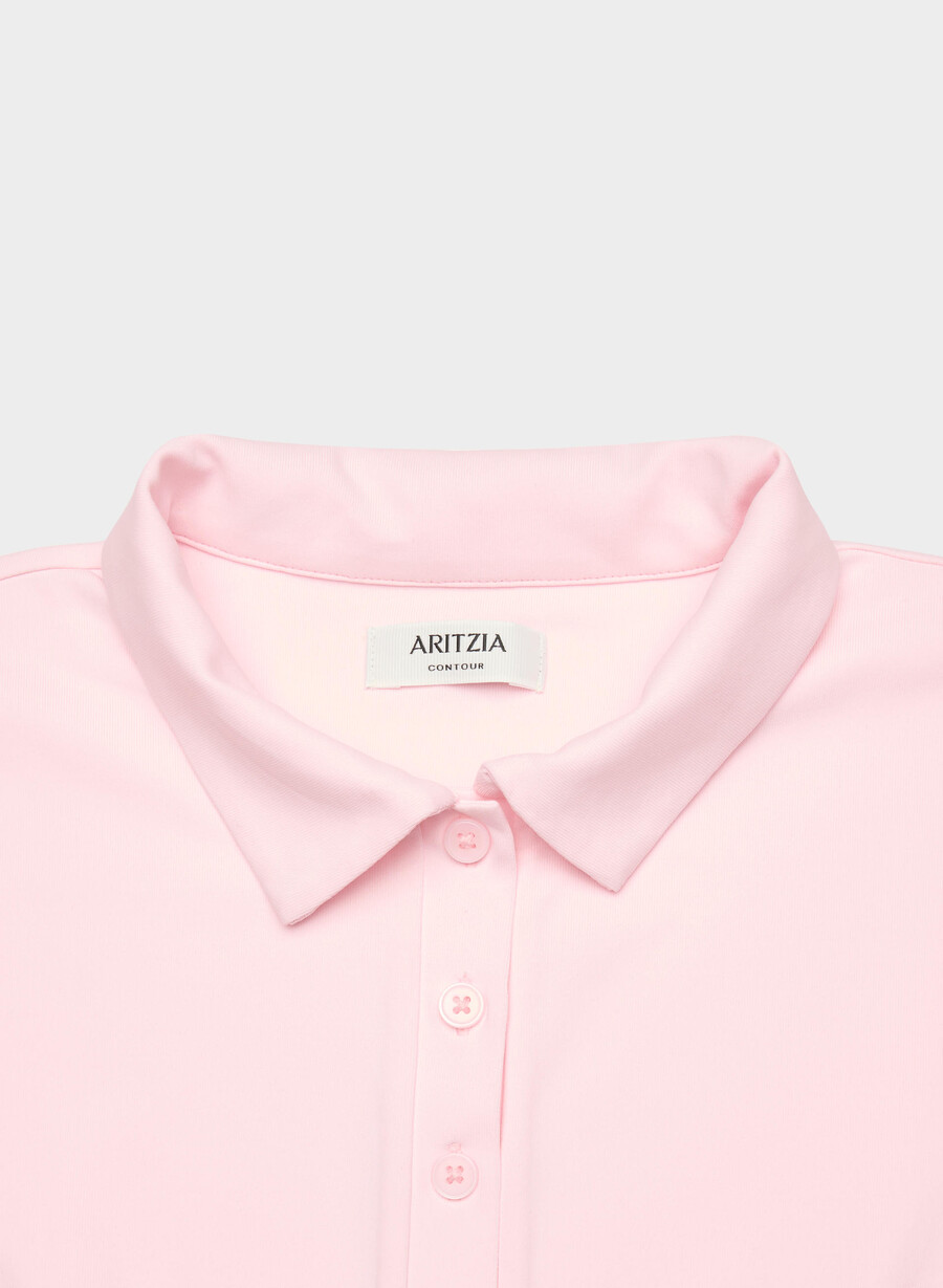 maglietta polo original contour flyer villa pink