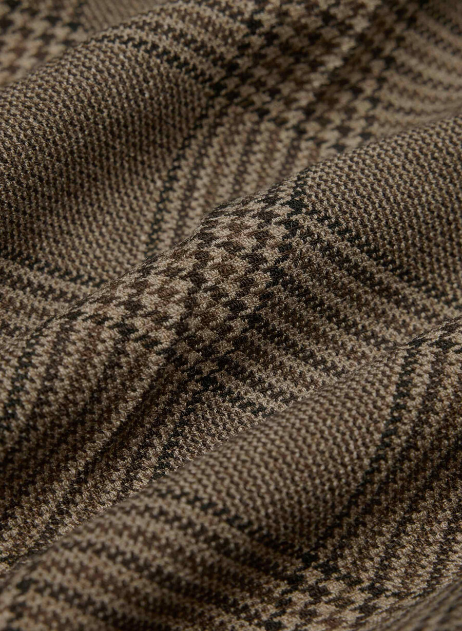 pantaloni broker tyson chk marronetaup
