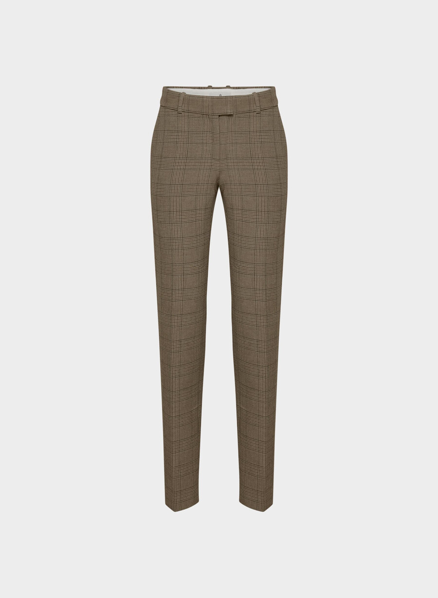 pantaloni broker tyson chk marronetaup