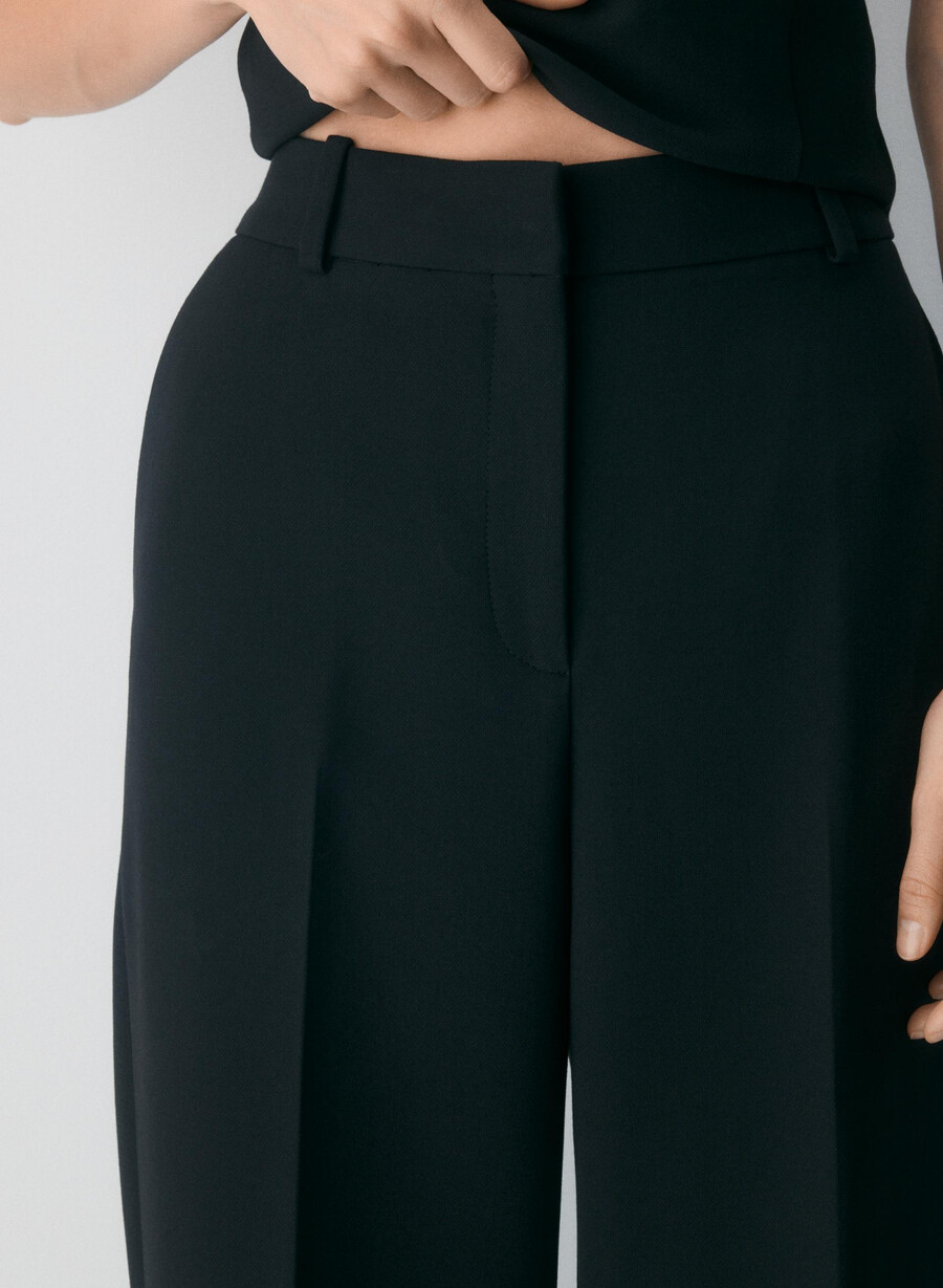pantaloni new agency - ressential black