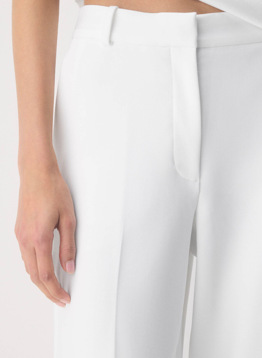 new agency pant - ressential white
