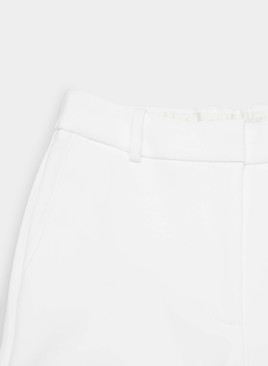 new agency pant - ressential white