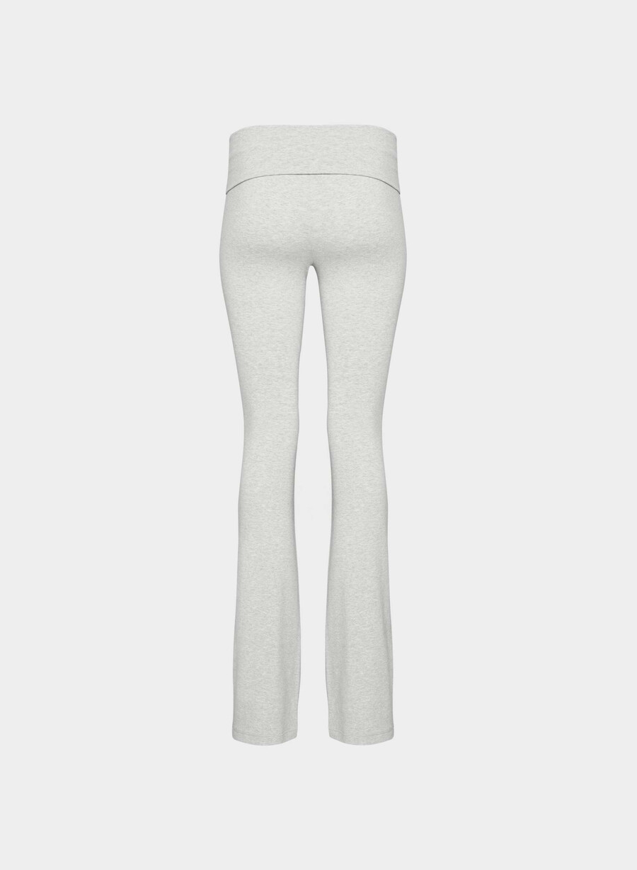 pantaloni homestretch smooth amp foldover heather chrome