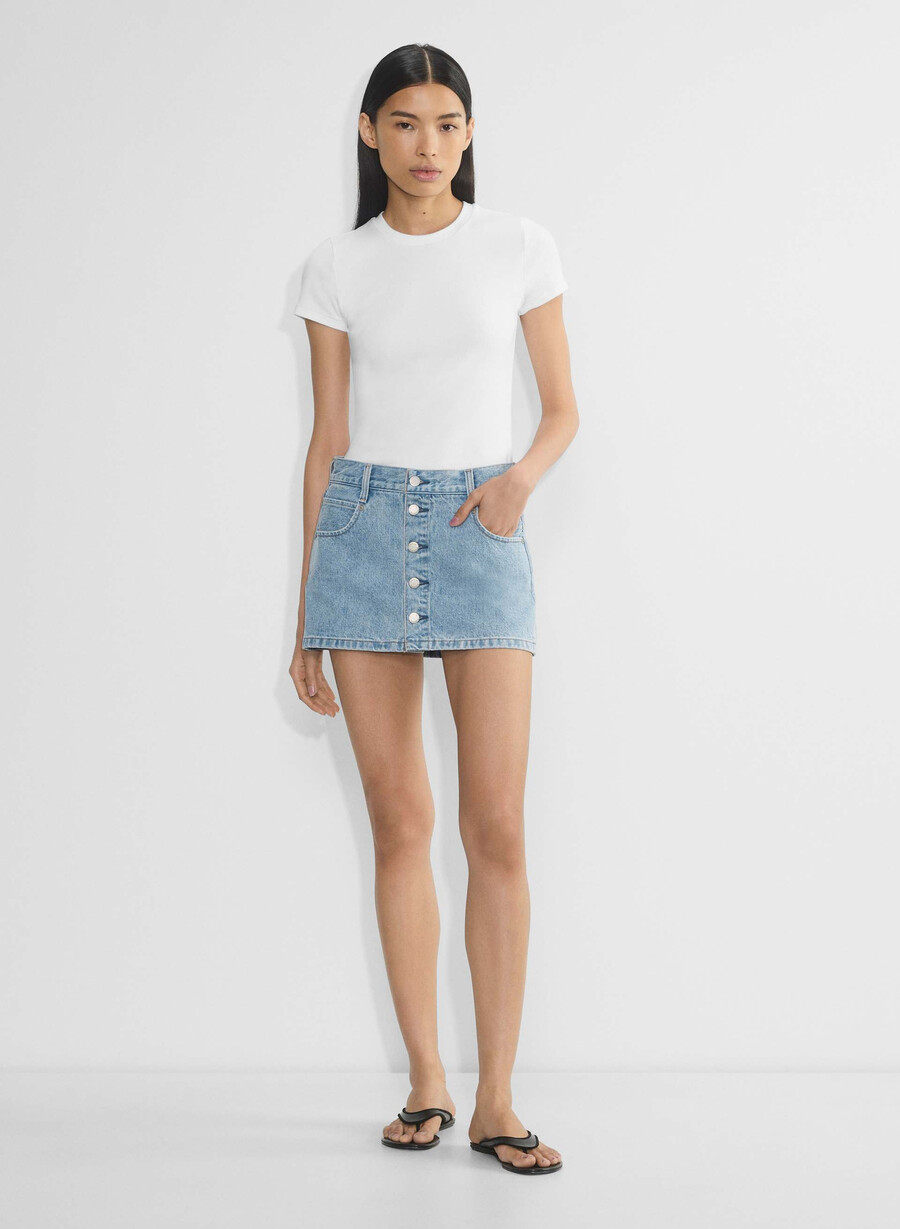 denim forum gonna in micro denim gisele 7 anni bleu taboo