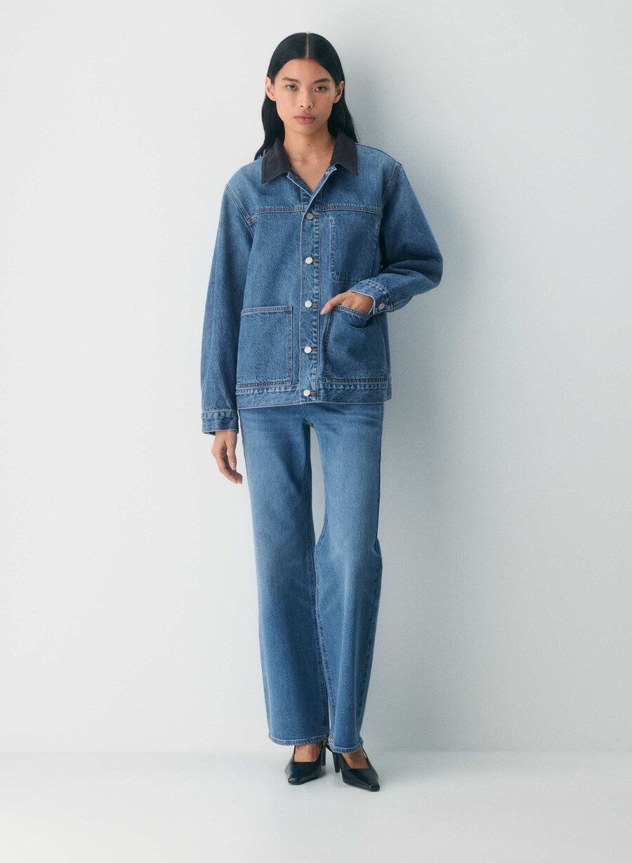 denim forum the workwear denim shirt jacket 5 yrs kiss n tell bl