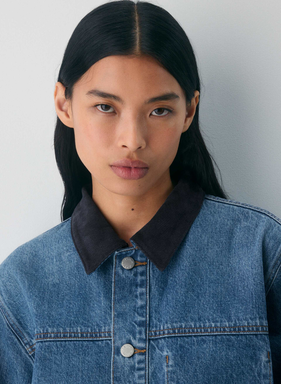 denim forum the workwear denim shirt jacket 5 yrs kiss n tell bl