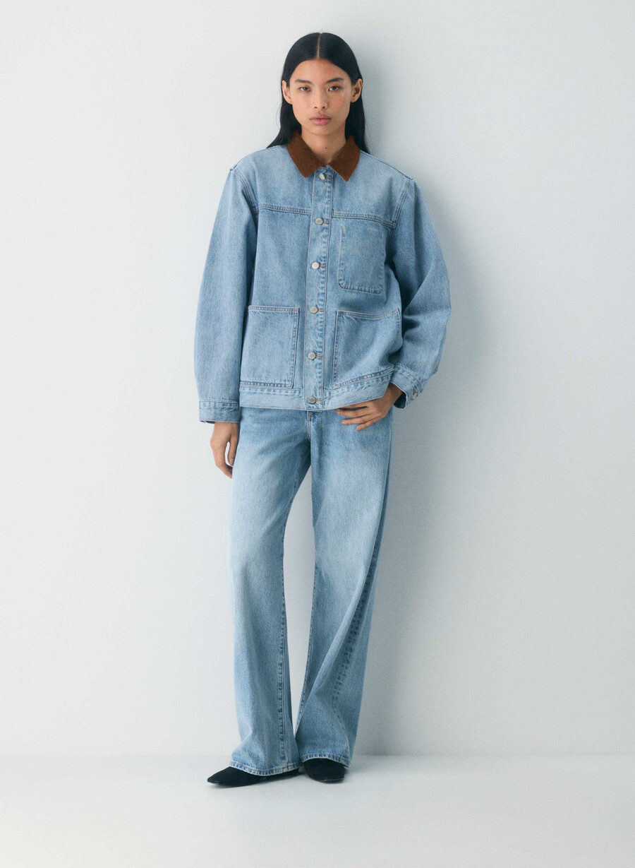 denim forum the workwear denim shirt jacket 7 yrs bleu taboo