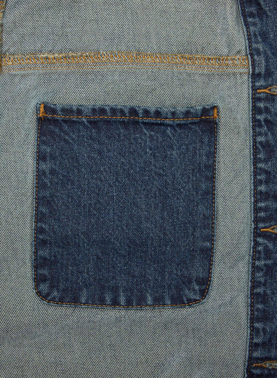 denim forum la giacca da lavoro in denim be about dark blu