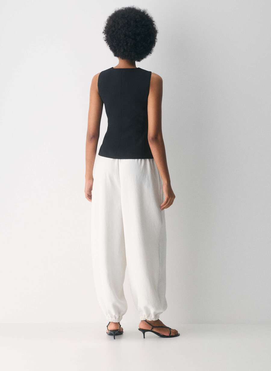 gilet regale - crepette nero